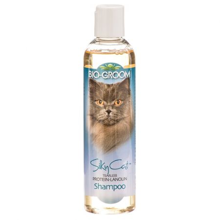 Bio Groom Silky Cat Tearless protein lanolin shampoo
