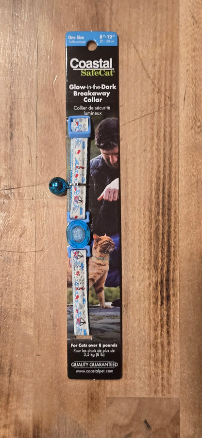 Coastal Safe Cat GLow in the Dark ( breakaway collar)