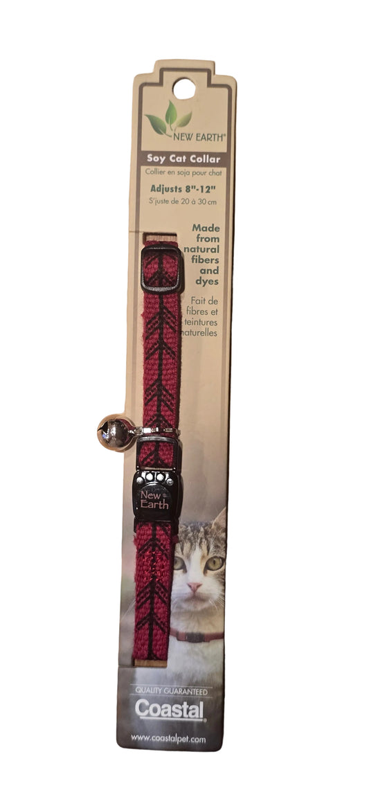 New Earth Soy Cat break away cat collar