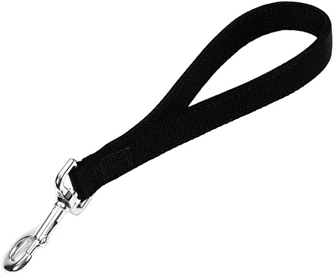 Double-Ply Nylon Dog Traffic Leash is perfect for high-traffic areas.