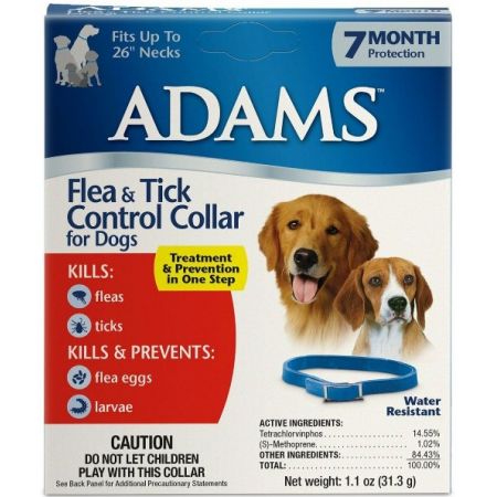 Adams Flea and Tick Collar for Dogs