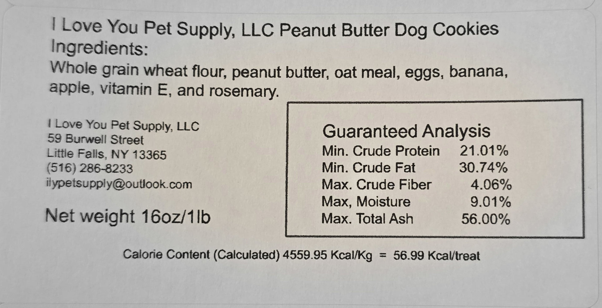 guaranteed analysis, start learning what is in your dogs treats, make sure they are eating healthy.